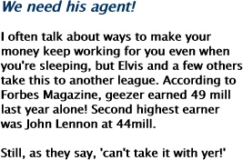 We need his agent!